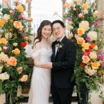Bride and groom portraits captured at the historic Hotel Alfonso XIII in Seville