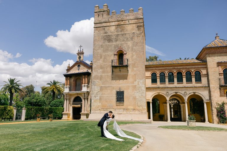 Retrato de pareja en el Castillo de la Monclova