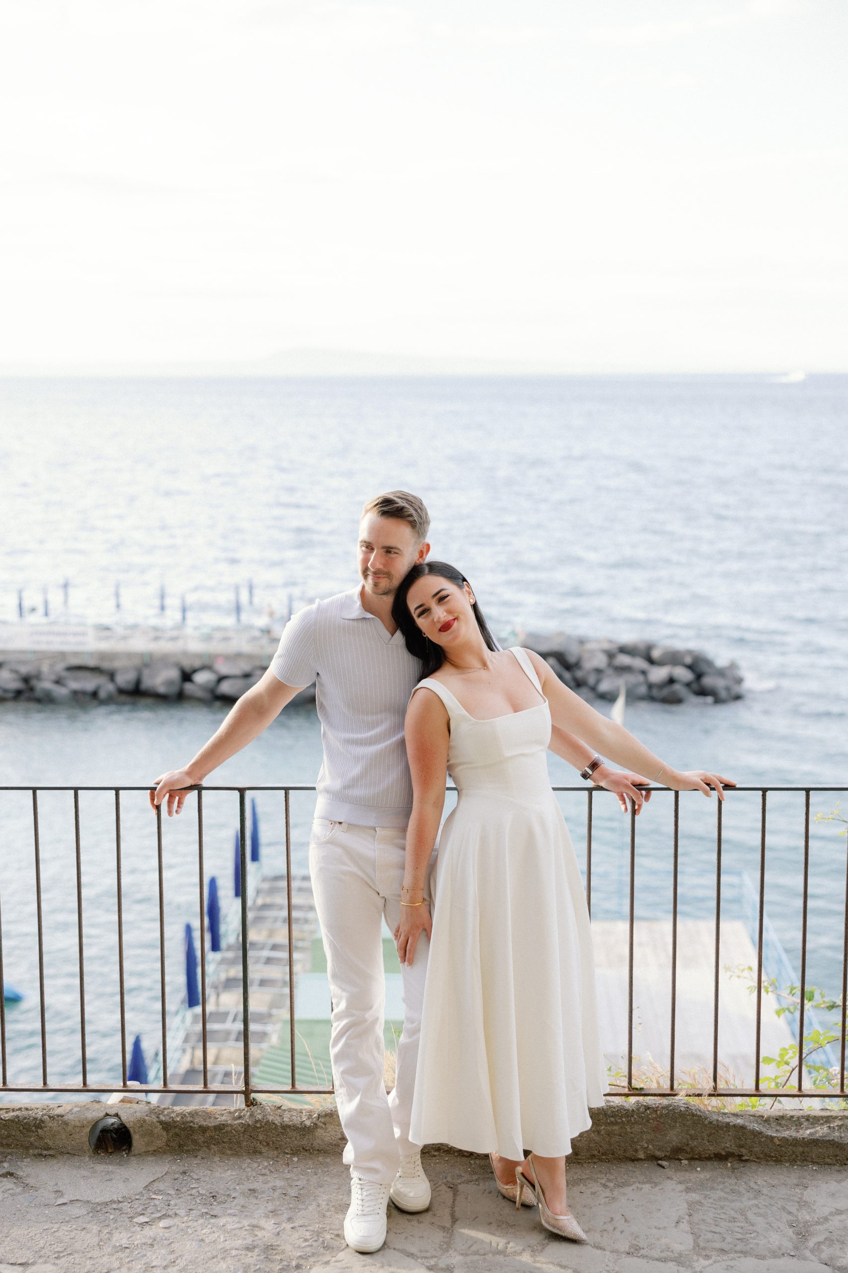 Lily and Rich engagement session in Sorrento — destination wedding photographer Antonio Ojeda