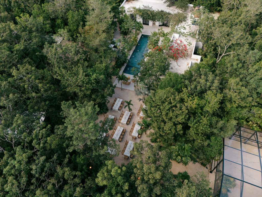 Tulum Mexico jungle eco-luxury wedding destination