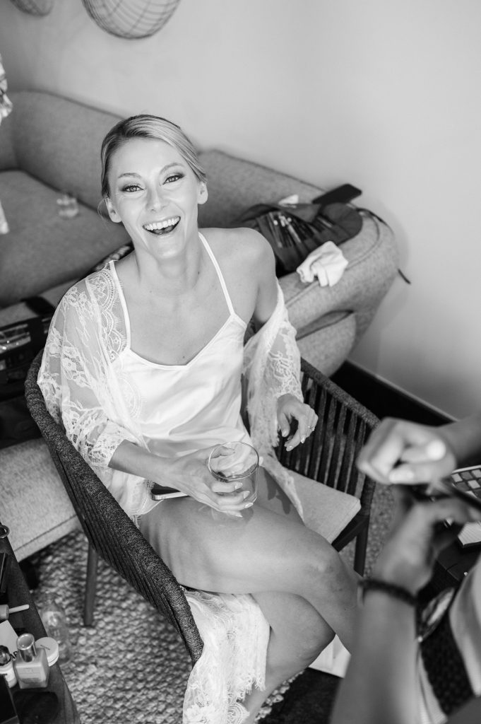 Bride getting ready for her Tulum destination wedding at a luxury hotel, photographed by Antonio Ojeda, destination wedding photographer