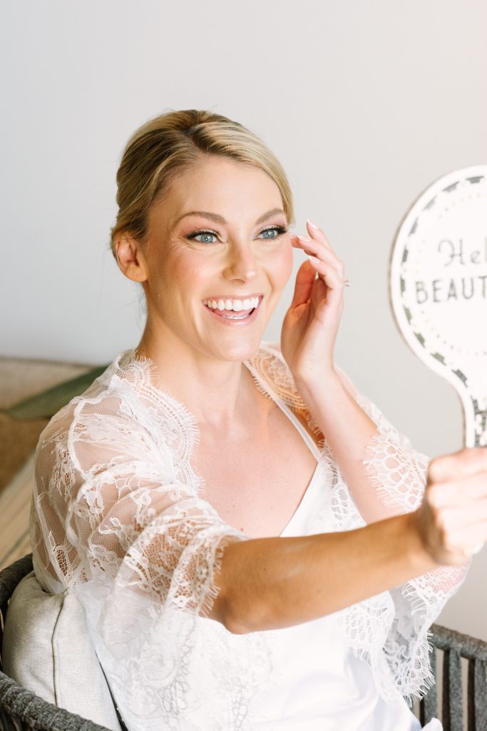 Bride getting ready for her Tulum destination wedding at a luxury hotel, photographed by Antonio Ojeda, destination wedding photographer