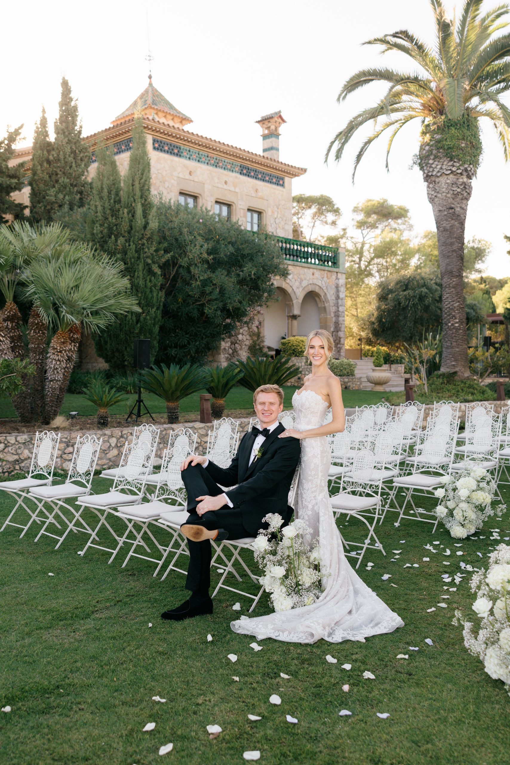 'wedding photographer Xalet del Nin Vilanova Catalonia luxury'