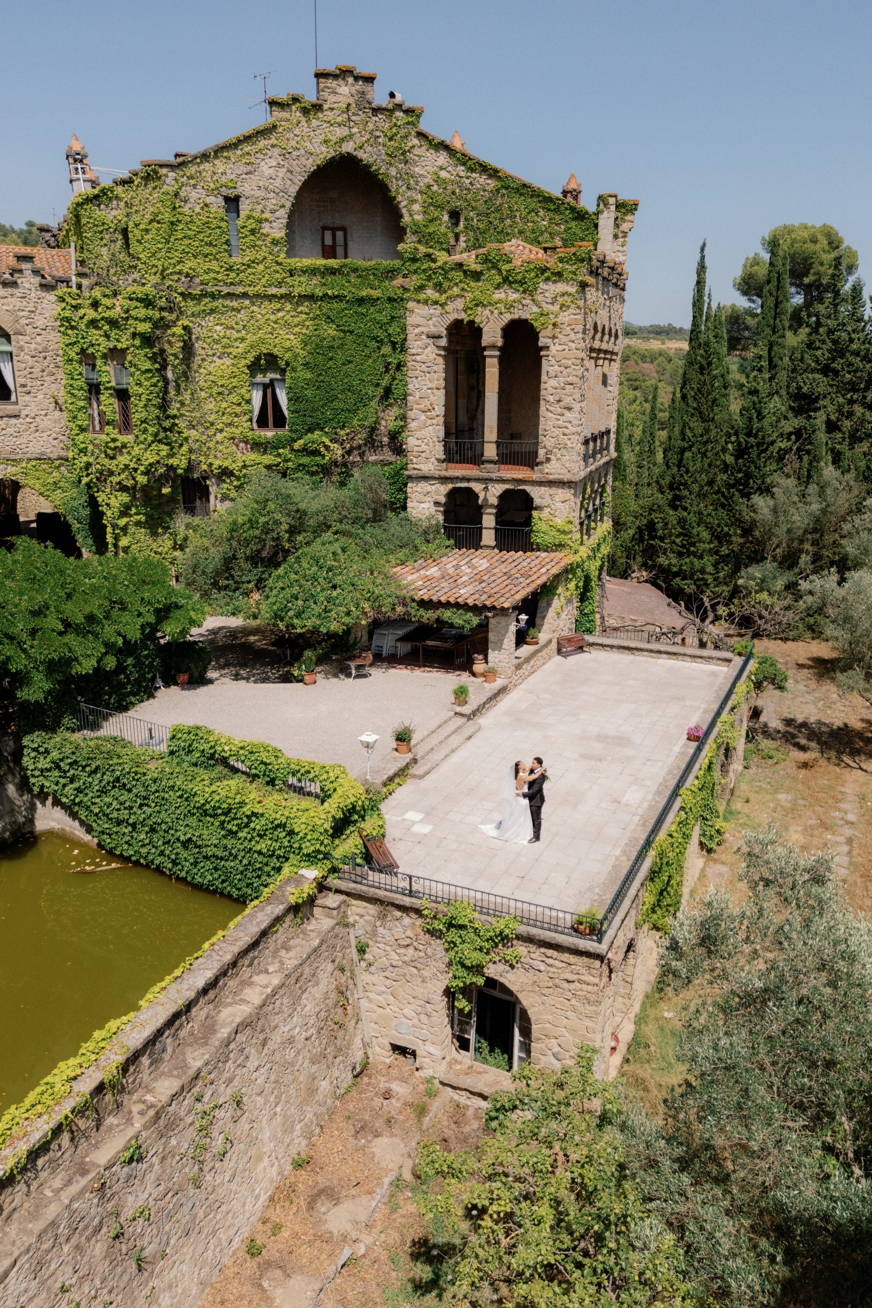 'wedding photographer La Baronía Sant Feliu de Codines Barcelona'