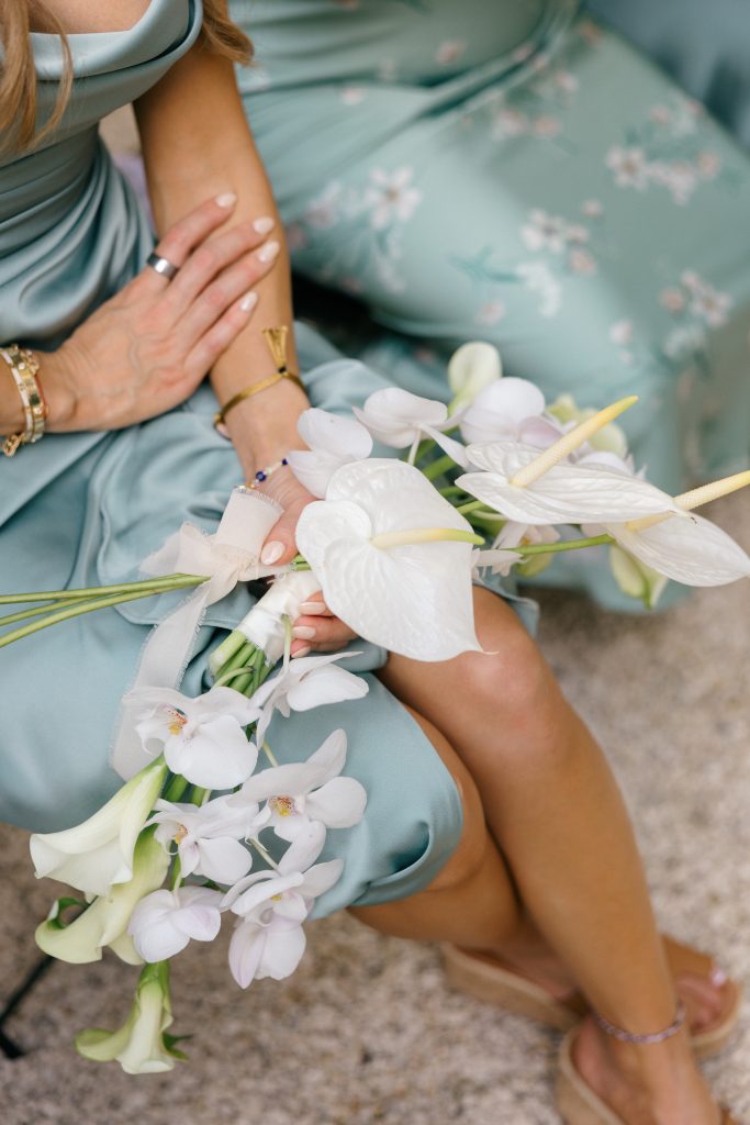 Guests cheering couple at first dance at Kima Tulum jungle reception
