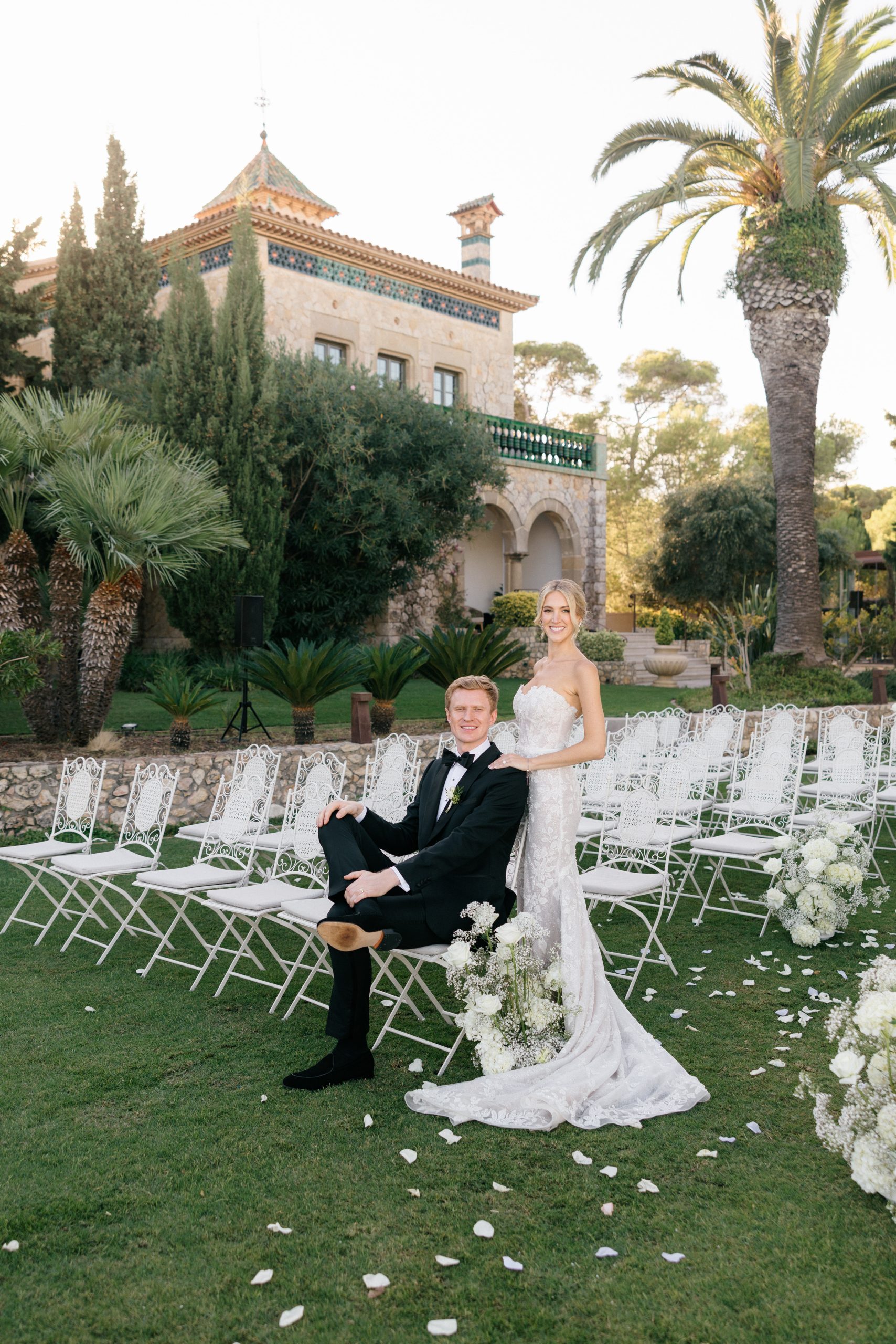 Barcelona wedding photographer at Xalet del Nin