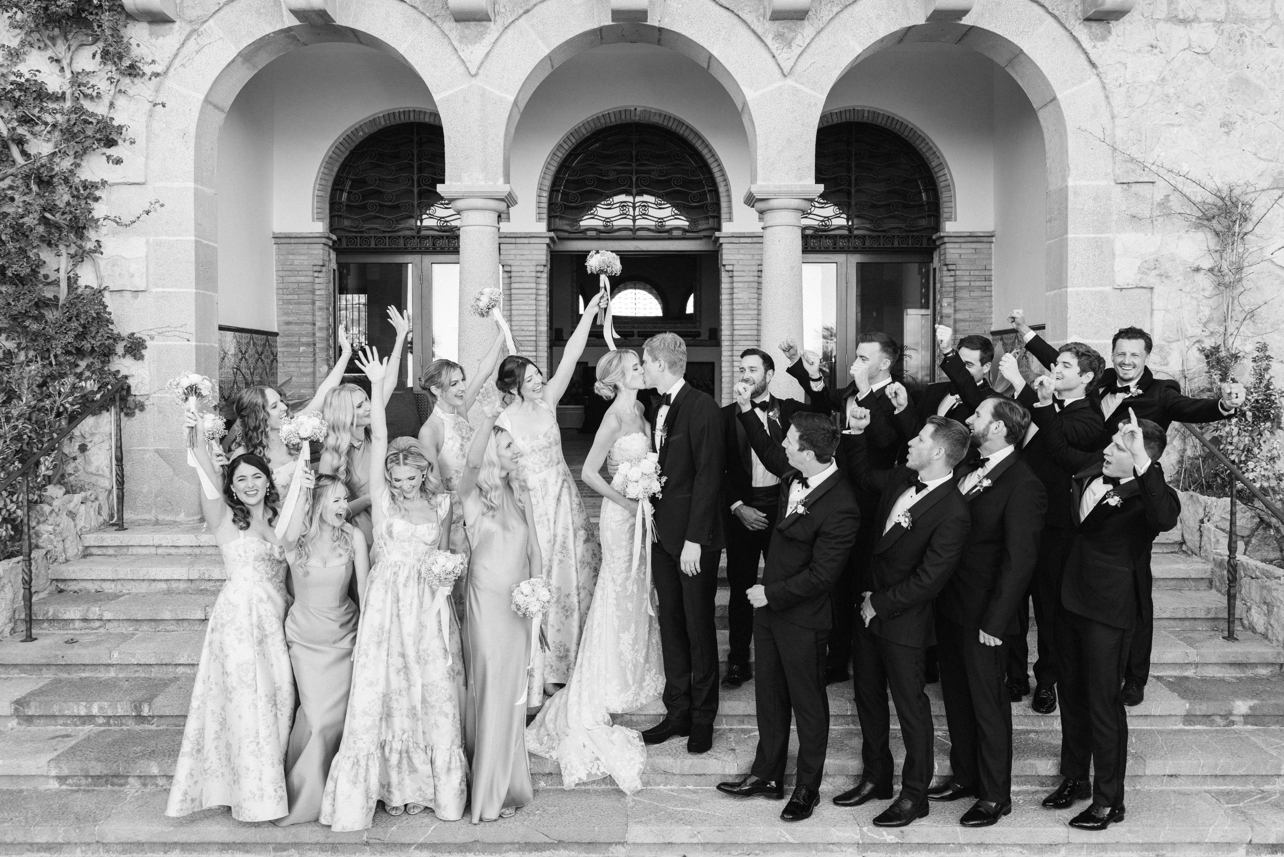 Barcelona wedding photographer at Xalet del Nin