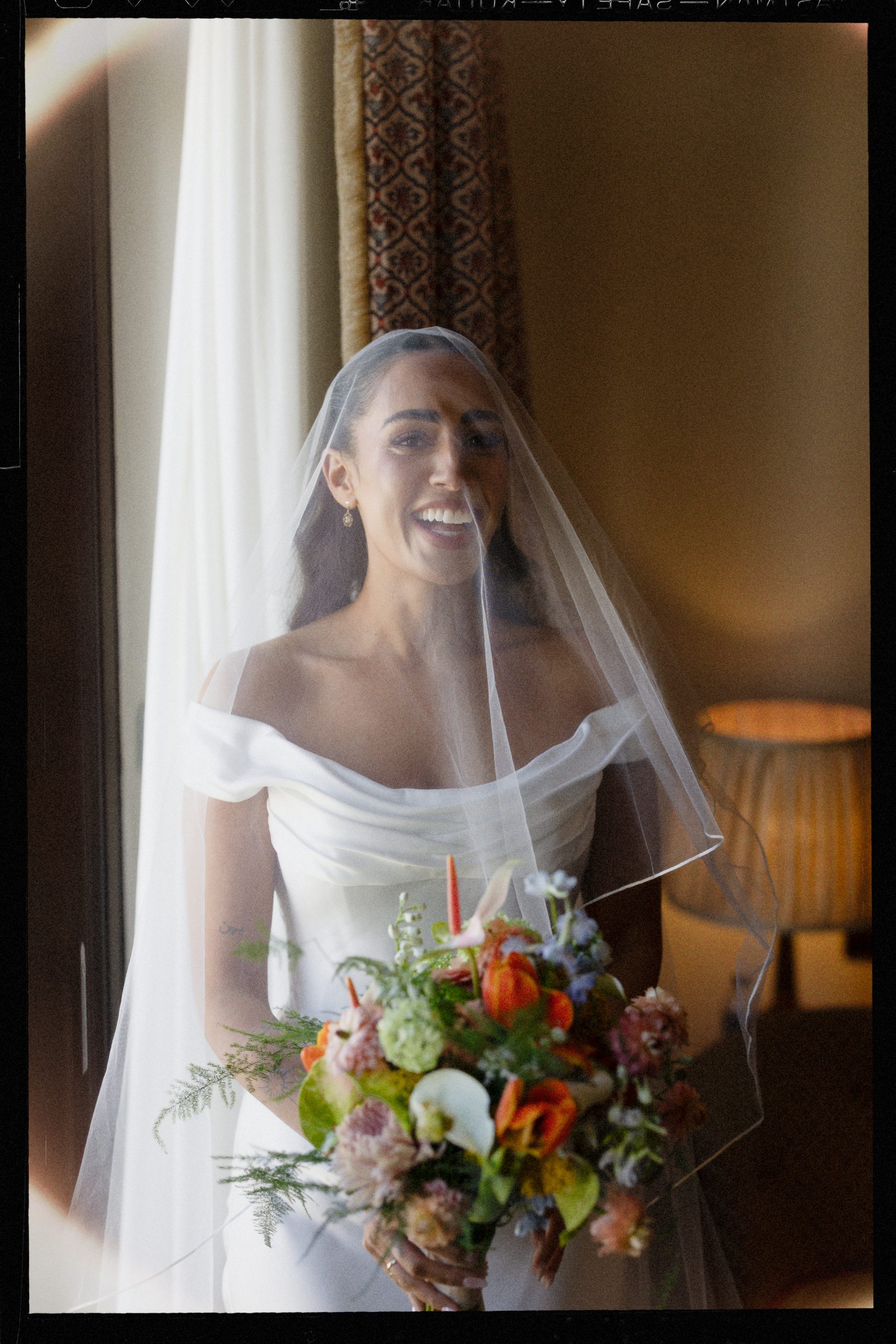 Film wedding photography at Hotel Alfonso XIII Seville
