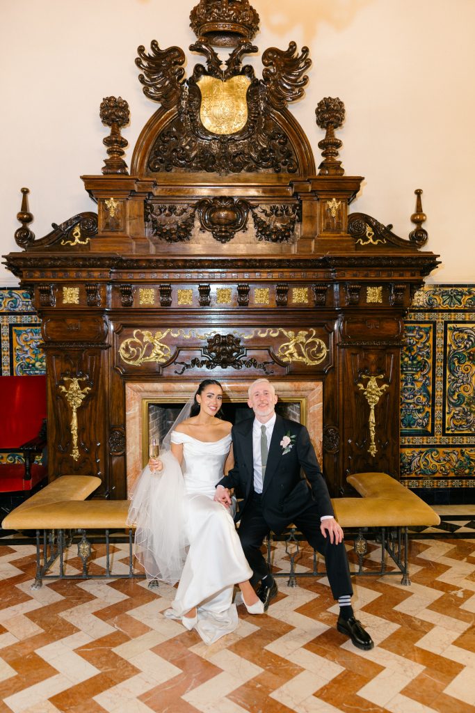 Alfonso XIII Seville wedding photographer, Laila and Adam