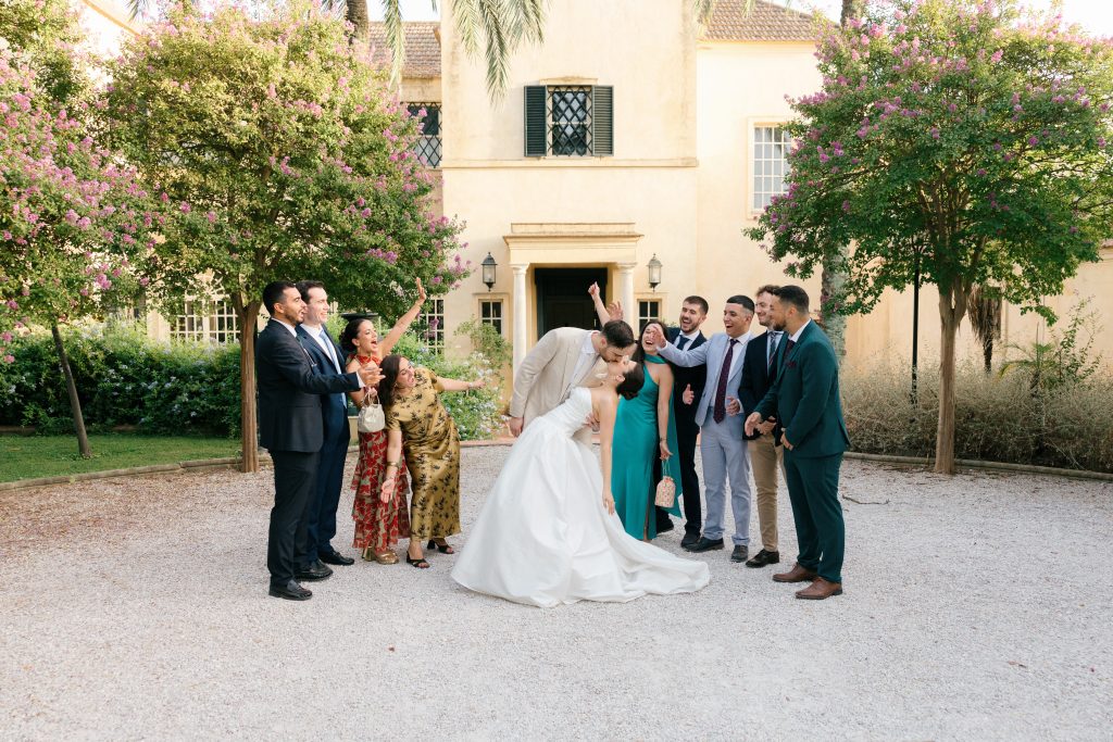 Invitados en boda Bellasombra House, catering Antonio Bort Sevilla