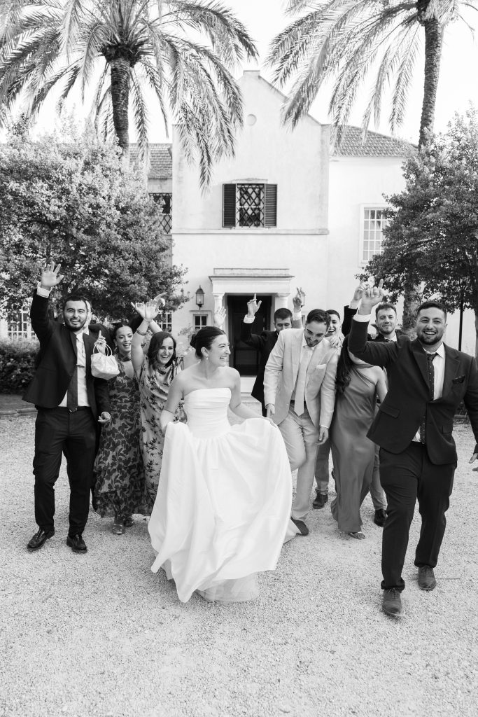 Invitados en boda Bellasombra House, catering Antonio Bort Sevilla