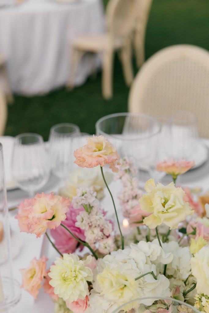 Flores y decoración floral en boda Bellasombra House Sevilla